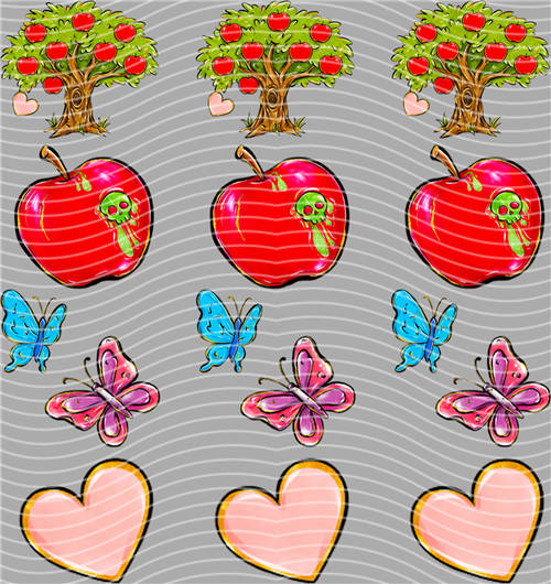 Pen sticker-F 1449